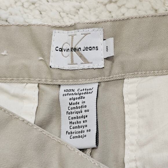 Cargo Walking Shorts; 100% Cotton; Size 8 - Picture 3 of 5